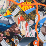 Ziping Wang, Seascape forest, 2025