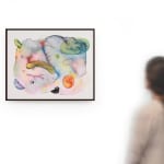 Ziping Wang, Seascape forest, 2025