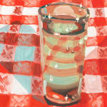 Ziping Wang, My memory of summer night is a cup of moonshine 我对于夏日夜晚的回忆是一杯月酿, 2023