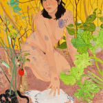 Dianna Settles, The little plants come toward me and the say, ‘you, we are aware can do nothing for us',...