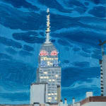 Claudia Keep, May 6th, 8:07 PM, Westside View of the Empire State Building, 2024