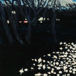 Claudia Keep, January 6th, 5:27 PM, Moon Over the Delaware, 2024