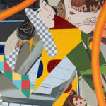 Ziping Wang, Seascape forest, 2025