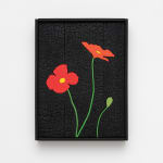 Laurent Pernot, Les rêves noirs – Fire poppies, 2025