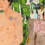 Dianna Settles, 99 flowers open like an open head (abundancing together, the living altar), 2023