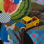 Ziping Wang, Seascape forest, 2025