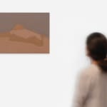 Manuel Stehli, Untitled (Hill at Night 8), 2023