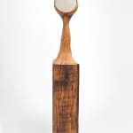 Patrick Kim-Gustafson, Half-done stool, 2024