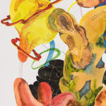 Ziping Wang, Seascape forest, 2025