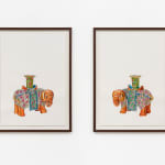 Pio Abad, Notes on Decomposition Lot No. 235 (diptych), 2022