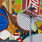 Ziping Wang, Seascape forest, 2025