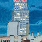 Claudia Keep, May 6th, 8:07 PM, Westside View of the Empire State Building, 2024