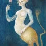 Leonor Fini, Sfinge la morte / La Belle, 1973