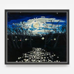 Claudia Keep, January 6th, 5:27 PM, Moon Over the Delaware, 2024