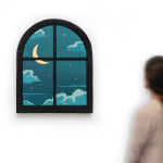 Laurent Pernot, Through the window, it’s snowing, 2025