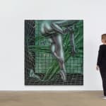 Sarah Slappey, Green Torso with Necklace, 2024