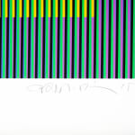 Carlos Cruz-Diez, Transchromie á six elements , 1965-2010