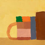 Sydney Licht, Still Life With Bag and Ledger, 2024