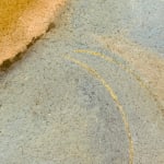 close up detail of a still life pastel drawing