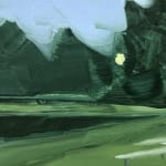 detail image of Sara MacCulloch "(Penobscot) Driving Home"