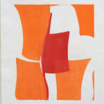Joanne Freeman, Orange Red, 2023