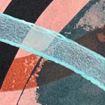 detail photo of an abstract painting.