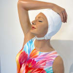 Carole A. Feuerman, What If w/ Purple Suit & Light Rose AB Crystal Cap 2/8, 2022