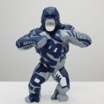 Richard Orlinski, Wild Kong Tag Mat Dallas Cowboy Edition 37cm 1/1, 2022