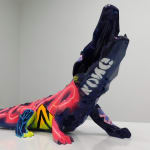 Richard Orlinski, Wild Kong Tag Mat Dallas Cowboy Edition 37cm 1/1, 2022
