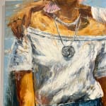 Rubem Robierb, Small Butterflies - Yellow on White , 2025