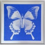 Rubem Robierb, Small Butterflies - Yellow on White
