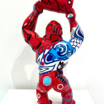 Richard Orlinski, Wild Kong Tag Mat Dallas Cowboy Edition 37cm 1/1, 2022