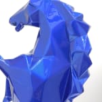 Richard Orlinski, Prancing Horse - Blue Mick 40cm 42/50, 2022