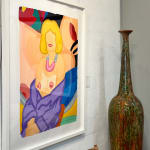 Tom Wesselmann, Monica Sitting, One Leg On The Other - HC 5/6, 1994