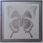Rubem Robierb, Small Butterflies - Yellow on White