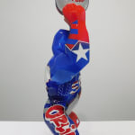 Richard Orlinski, Wild Kong Tag Mat Dallas Cowboy Edition 37cm 1/1, 2022