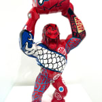 Richard Orlinski, Wild Kong Tag Mat Dallas Cowboy Edition 37cm 1/1, 2022