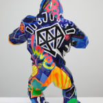 Richard Orlinski, Wild Kong Tag Mat Dallas Cowboy Edition 37cm 1/1, 2022
