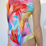 Carole A. Feuerman, What If w/ Purple Suit & Light Rose AB Crystal Cap 2/8, 2022