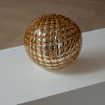 Arnout Visser, Explosion Sphere Gold (standing), 2019