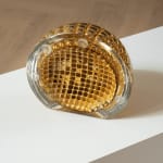 Arnout Visser, Explosion Sphere Gold (standing), 2019
