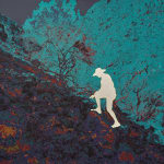 John Brinton Hogan, Hiker Amidst Boulders, Joshua Tree NP, October 2022, 2023
