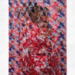 David Samuel Stern, Untitled Woven Portrait 16, 2020
