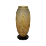 le verre Francais, Art Deco Muscat Glass Vase, circa 1925