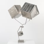 George Rickey, Unstable Squares Diagonal Wall, 1981