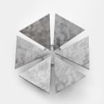 George Rickey, Unstable Squares Diagonal Wall, 1981