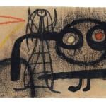 Joan Miró, Personnage à bras ouverts, 1971