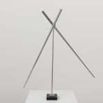 George Rickey, Unstable Squares Diagonal Wall, 1981
