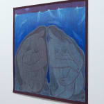 Lydia Baker, Rocks on the ocean floor, 2024