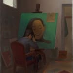 Stuart Snoddy, Self Portrait as an Artist, 2021